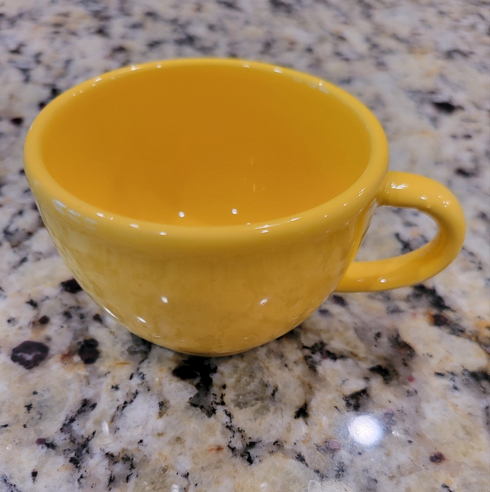 Vibrant Yellow Ceramic Mug